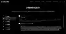 Dashboard: Interactions